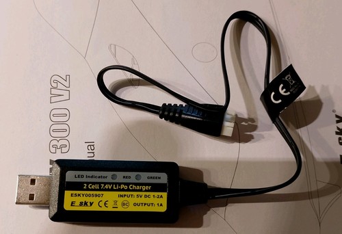 Cell lipo lader usb - 7,