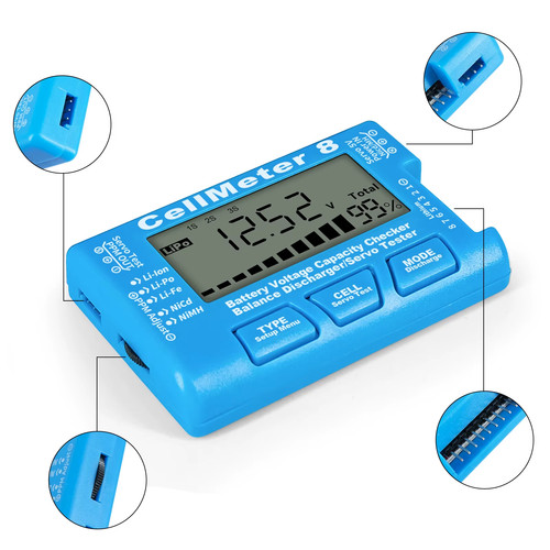 Cellmeter akku tester lipo - akku,