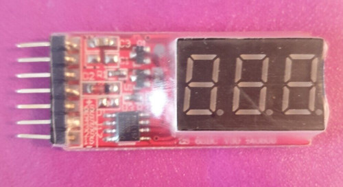 Lipo voltage checker - lipo, 2-6
