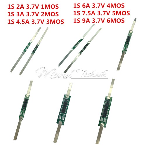 10pcs 7v 18650 - 1s, li-ion